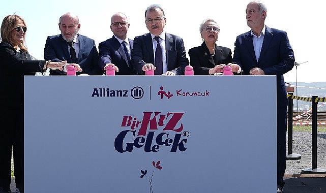 Koruncuk Vakfı, Allianz Türkiye’nin takviyesiyle yeni bir yurt binasının temellerini attı