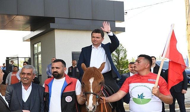 Osmangazi’de klasik rahvan at koşusu coşkusu