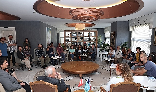Fransa’dan gelip Nilüfer’in sağlıklı besin siyasetlerini incelediler Fransa’dan gelip Nilüfer’in sağlıklı besin siyasetlerini incelediler